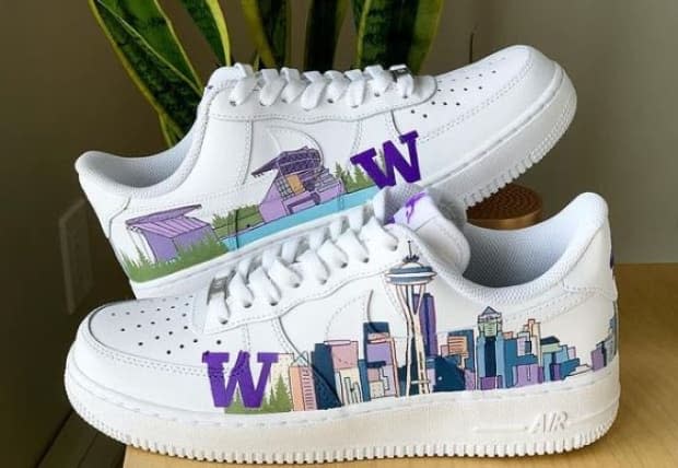 Regina teacher combines love of sport and art for custom sneaker