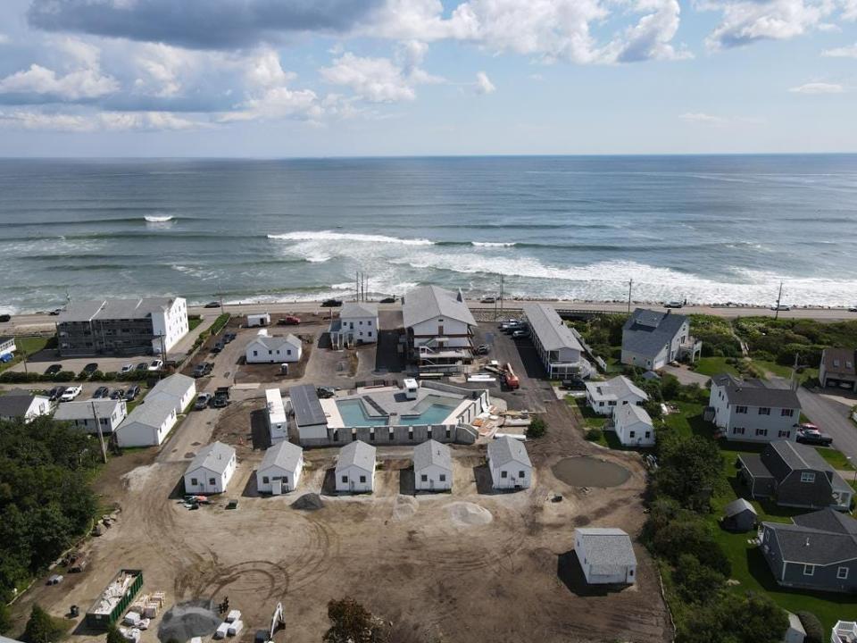 The York Beach Surf Club entered foreclosure after its owner defaulted on more than $6 million in loans. A plan to auction off the property in fall 2021 was scrapped after the owner struck a refinancing deal.