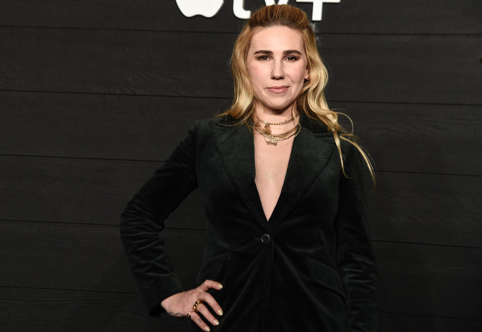 Zosia Mamet attends Apple's Global Premiere of 