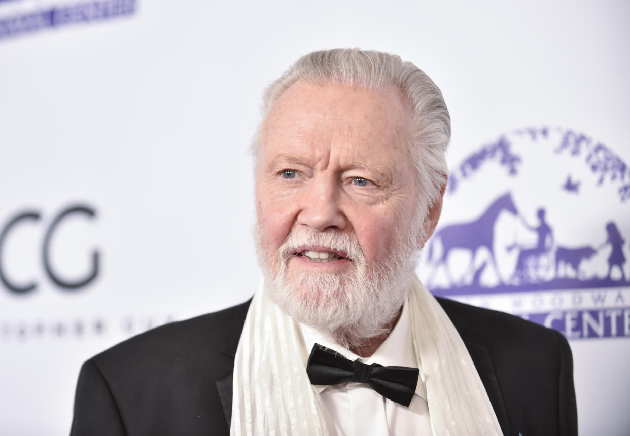 Jon Voight speaks out on gun control. (Photo: Rodin Eckenroth/FilmMagic)