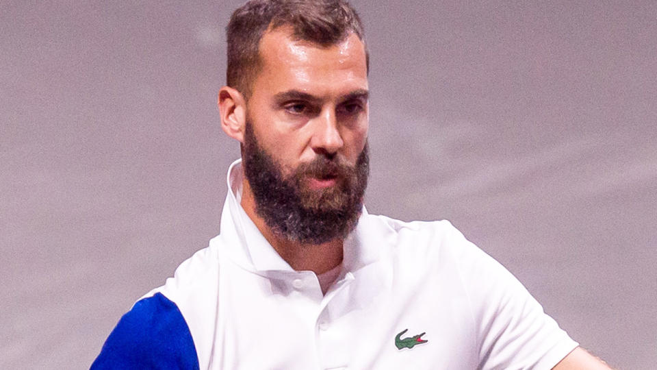 French tennis player Benoit Paire says tennis has become a 'tasteless job' without crowds at events. (Photo by Mario Hommes/DeFodi Images via Getty Images)