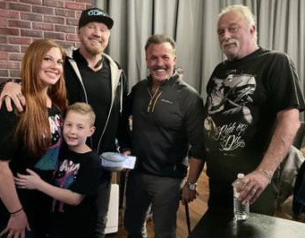 Stephanie Kelly visits the DDPY Performance Center with her son Connor. They're joined by "Diamond" Dallas Page, Marcus "Buff" Bagwell and Jake "the Snake" Roberts.