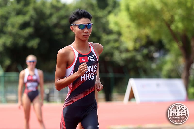 香港三項鐵人代表黃子圖將出戰渣馬10公里。