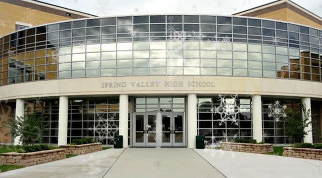 Spring Valley High School where the incident took place. Source: Supplied