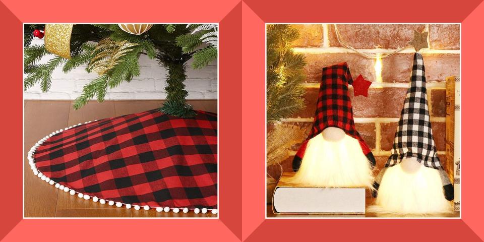 Buffalo-Plaid Christmas Decor Is Our Favorite Way to Warm Up the Holiday Home