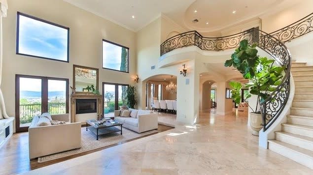 Amazing views in the formal living room.