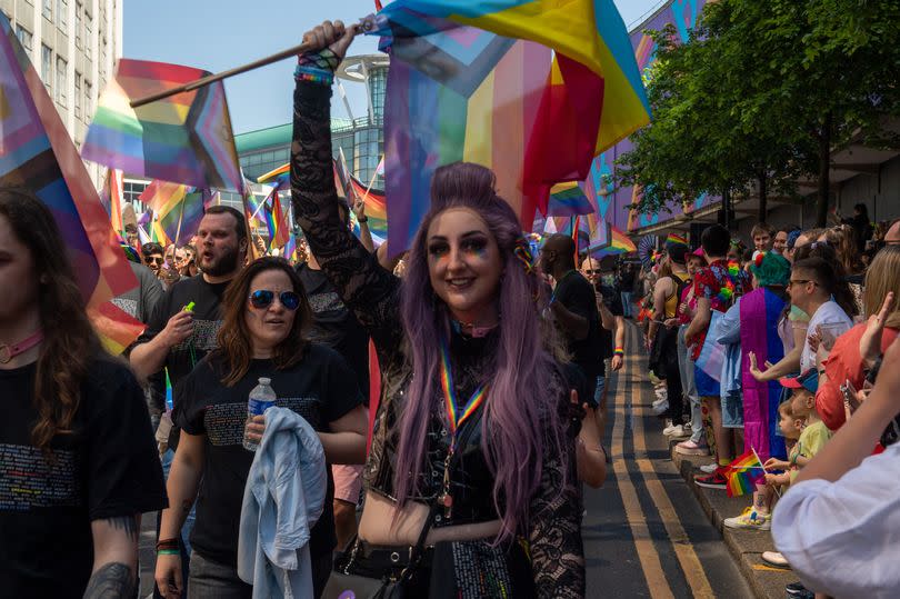 Huge crowds enjoyed Birmingham Pride in the city centre in 2023