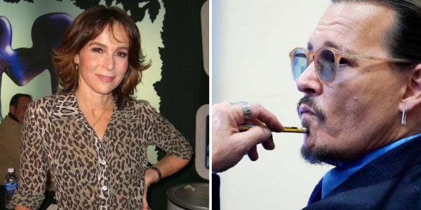 Jennifer Grey, ex de Johnny Depp, dice que le entristece la situación actual del actor y ya no lo reconoce