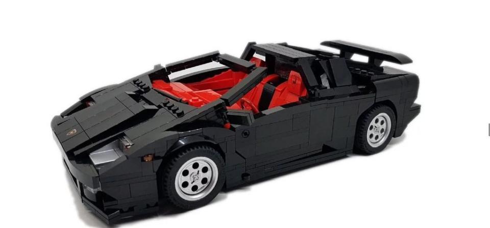 買得起的超級跑車，LEGO推出縮小版LAMBORGHINI Diablo