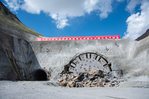 CRTG Helps with Boring through Key Tunnel in Georgia's North-South Corridor (Photo: Business Wire)