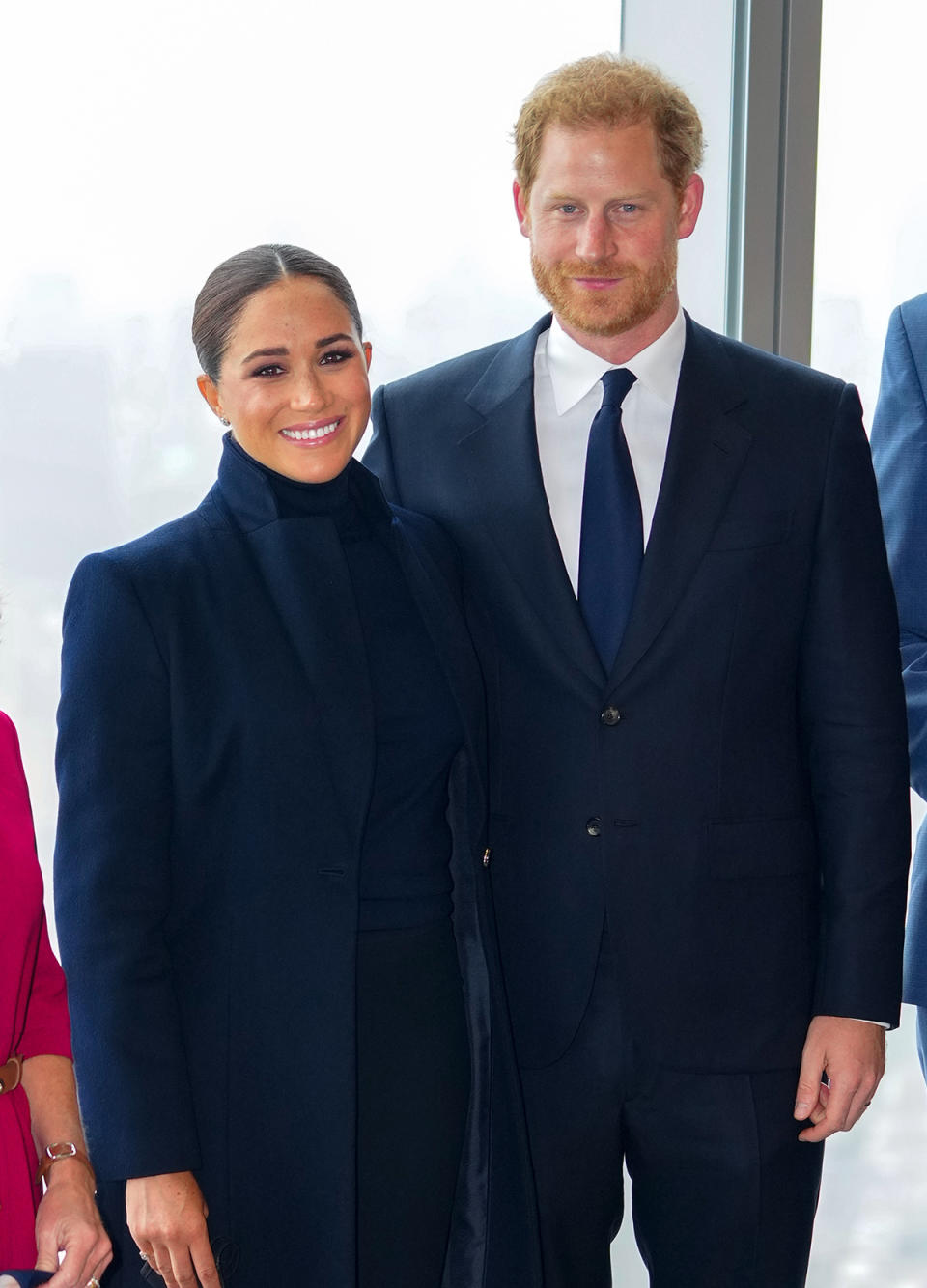 Prince Harry and Meghan Markle at One World Trade Center Observatory in New York, 