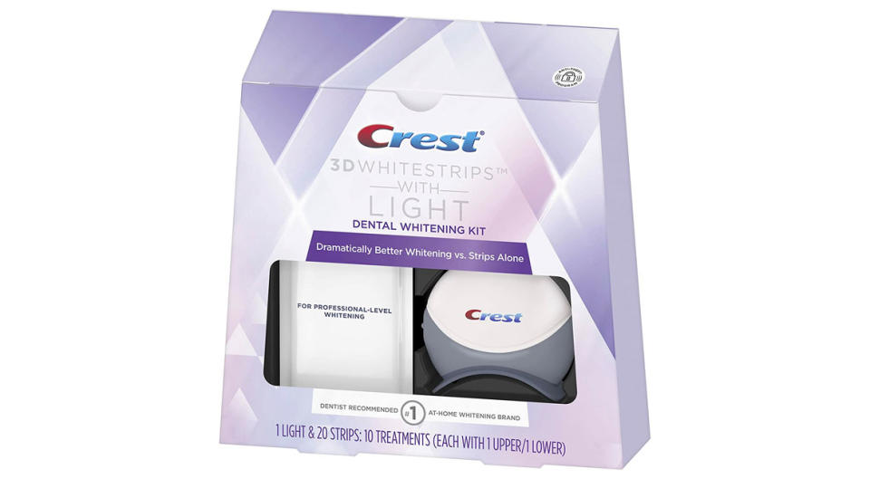 Crest 3D White Whitestrips with Light (Photo: Amazon)