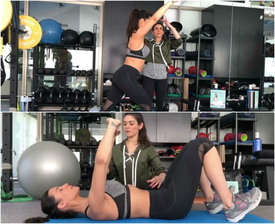 Así entrena Pilar Rubio