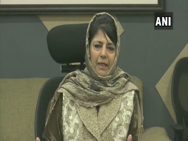 PDP chief Mehbooba Mufti. (File photo)