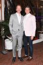 Neil Patrick Harris and culinary chair David Burtka suit up on Wednesday for the Central Park Conservancy's Taste of Summer benefit, which raised $900,000 for improvements to Central Park, in N.Y.C.