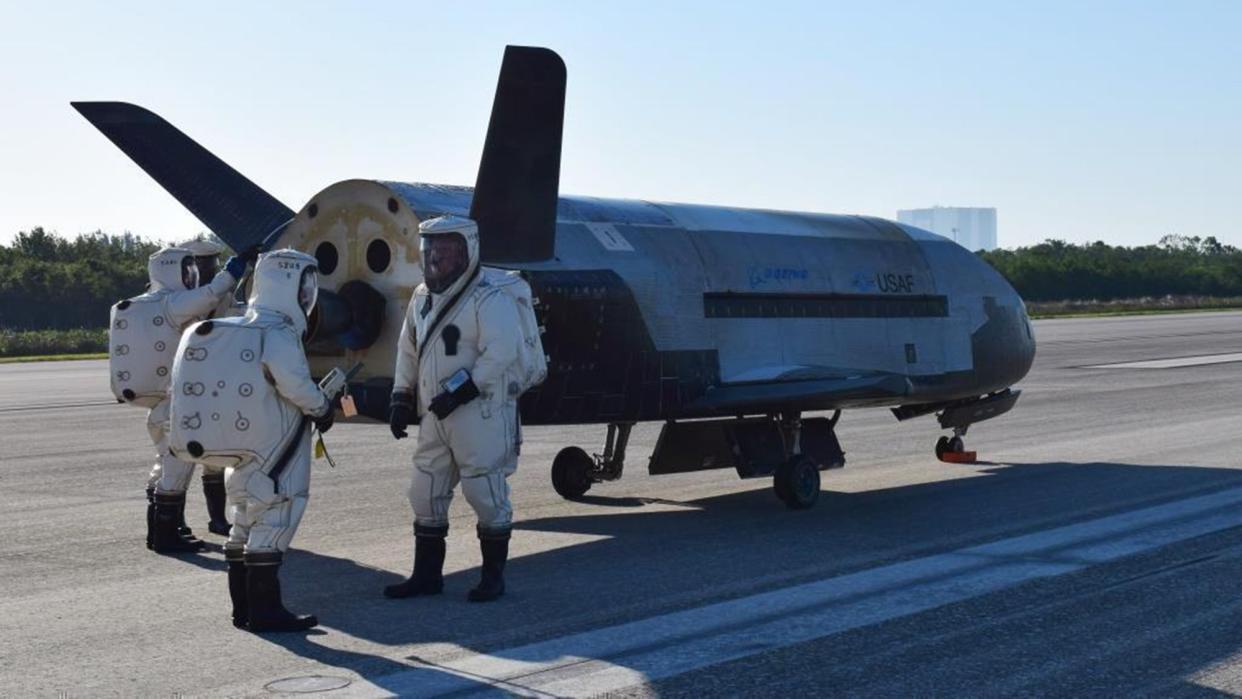 The U.S. Air Force X-37B Orbital Test Vehicle 4