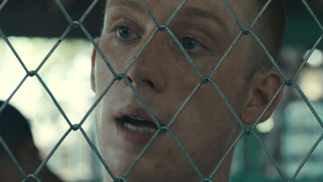 The ‘Black Mirror’ and ‘Peaky Blinders’ star plays real-life boxer and inmate Billy Moore in the drama.