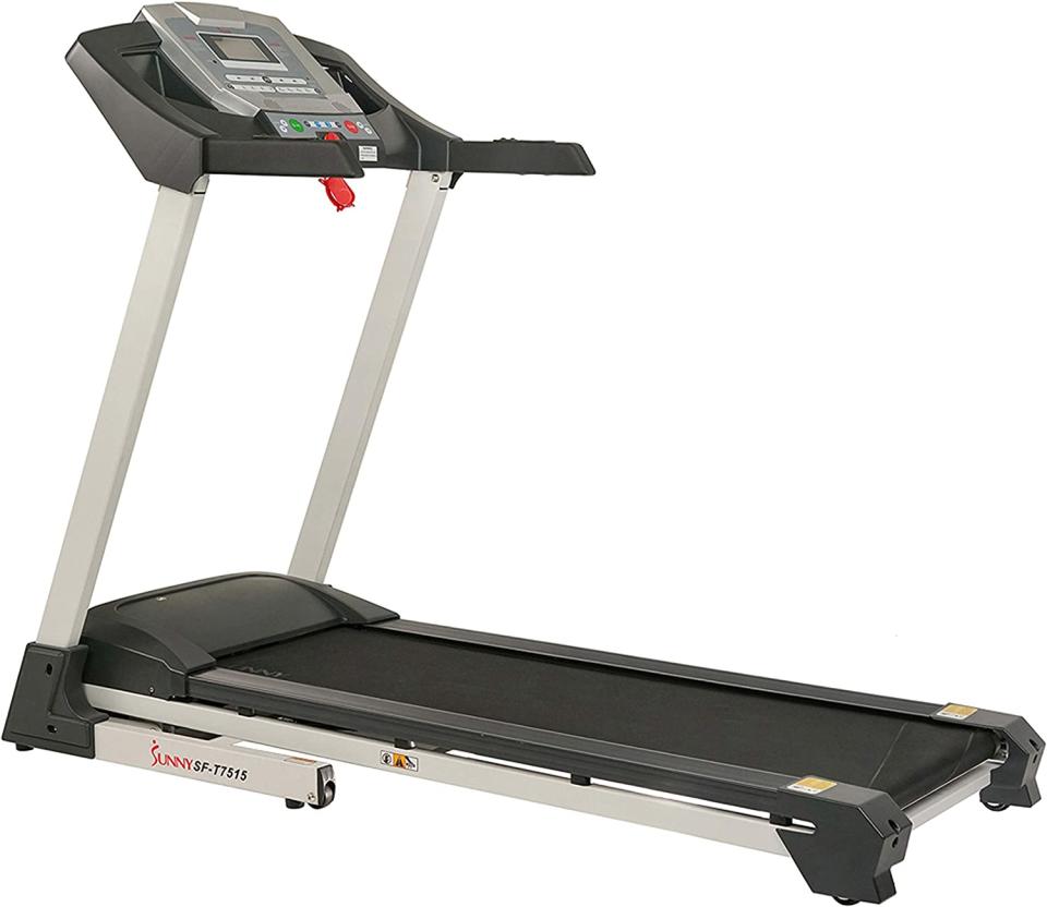 folding treadmill sunny health fitness