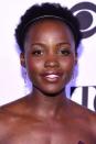 <p>Do as Lupita does and dress up short natural hair with a princess style hair band.</p>