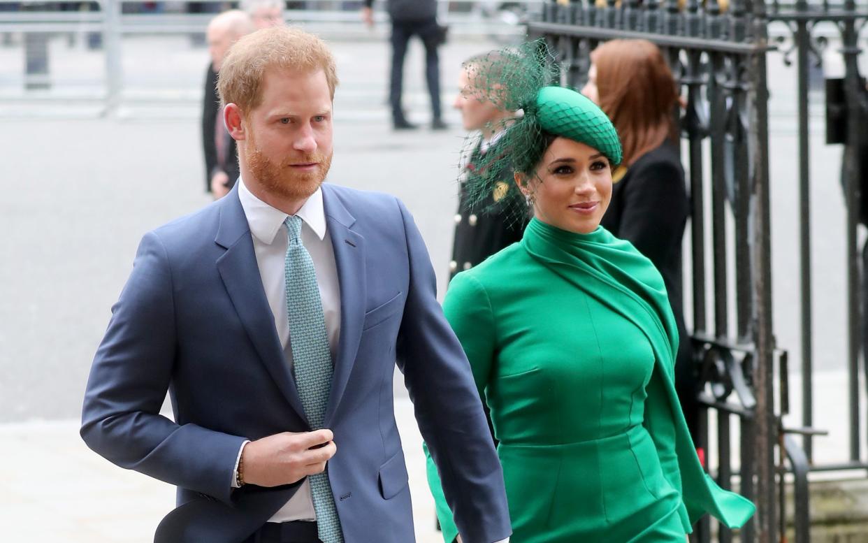  Duke of Sussex and Duchess of Sussex attend the Commonwealth Day Service in March - Chris Jackson 