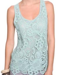 Forever 21 crochet tank, $22.80.