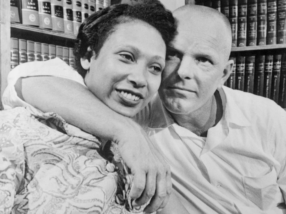 Richard Perry Loving, a white construction worker and his African American wife, Mildred