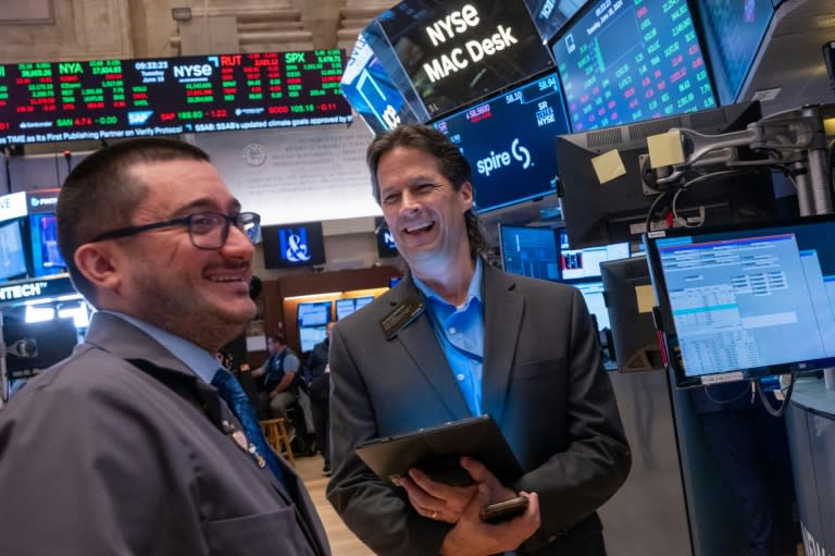 Le parquet du New York Stock Exchange (SPENCER PLATT)