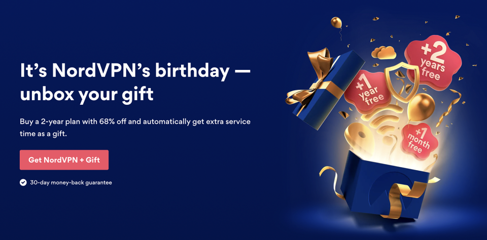 NordVPN birthday discount 2