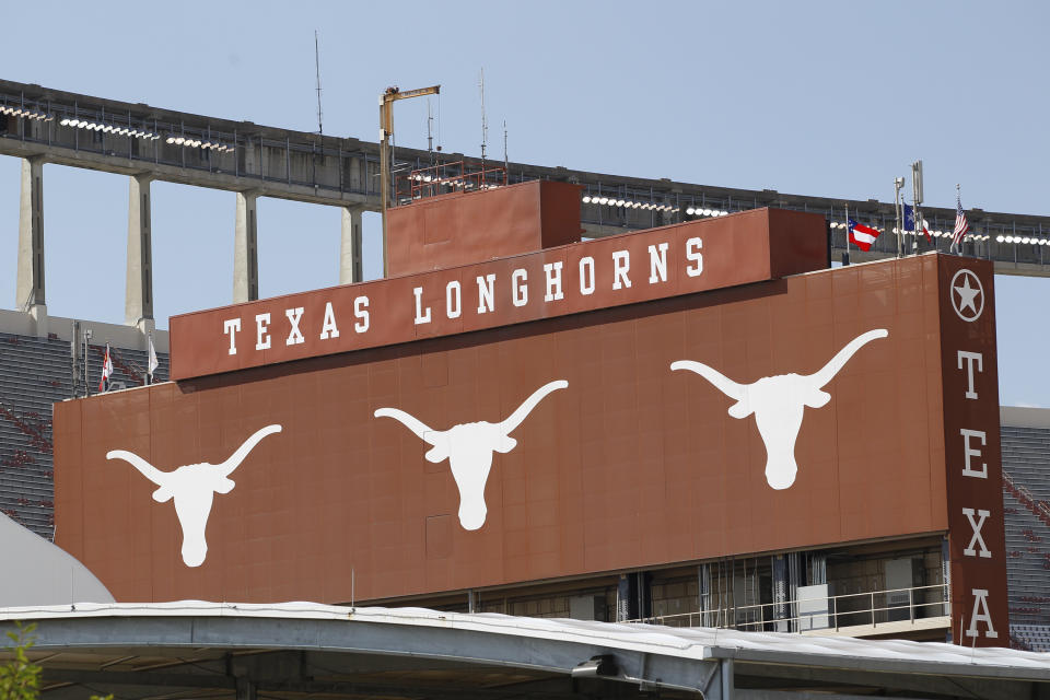 AUSTIN, TX - SEPTEMBER 6: A general view of Darrell K Royal-Texas Memorial Stadium before the BYU Cougars play the Texas Longhorns on September 6, 2014 in Austin, Texas. (Photo by Chris Covatta/Getty Images)