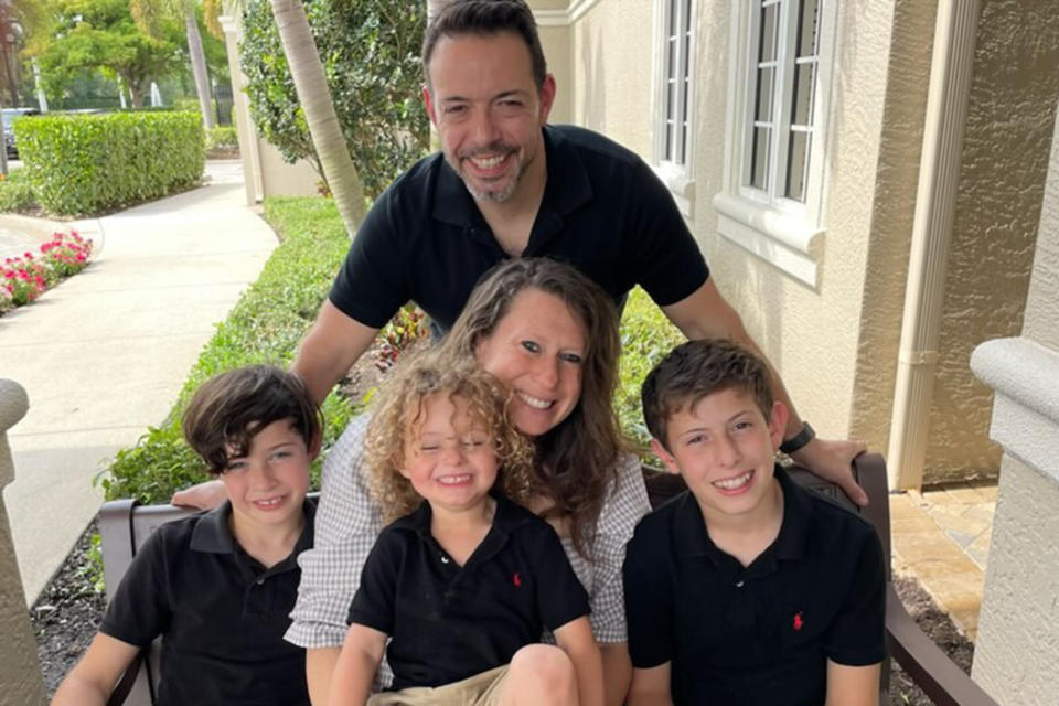 Shawn Cotreau, pictured with his wife, Jacqueline, and their three sons. (Courtesy Shawn Cotreau)
