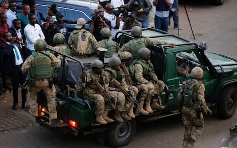 Extremists launched a deadly attack on a luxury hotel in Kenya's capital  - Credit: AP Photo/Brian Inganga