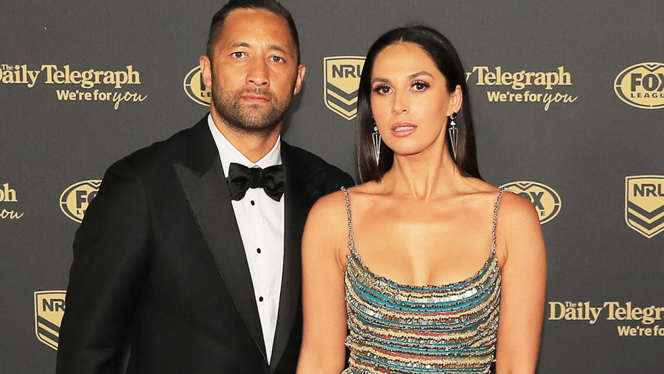 Benji and Zoe Marshall, pictured here at the 2019 Dally M Awards.