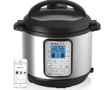 <p>Instant Pot Smart è la pentola a pressione che si connette via bluetooth allo smartphone e cuoce in automatico. Offre 10 programmi da pre-impostare e il metodo “slow cook” per una sana cottura a vapore. Prezzo: 120 euro su /instantpot.com </p>