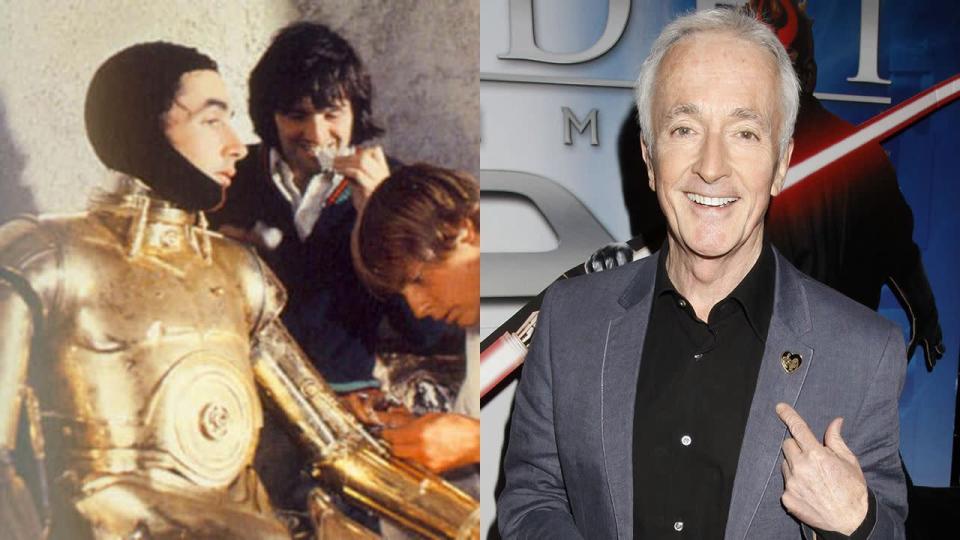 Anthony Daniels (C-3PO): He boasts of being the only actor to have appeared in all six ‘Star Wars’ movies (what about Kenny Baker?) playing the protocol droid. He has since appeared in a number of TV shows, including ‘Prime Suspect’, ‘The Bill’, and ‘Holby City’.