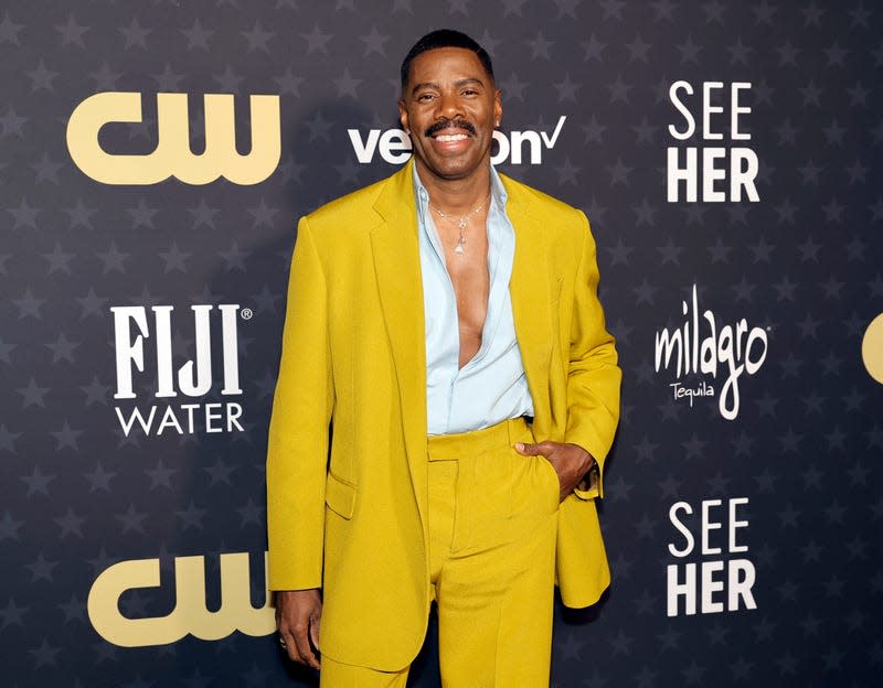 Colman Domingo attends the 29th Annual Critics Choice Awards at Barker Hangar on January 14, 2024 in Santa Monica, California.