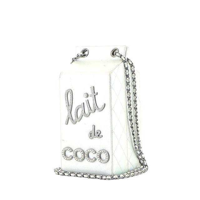 Chanel Evening Bag Lait de Coco White - US