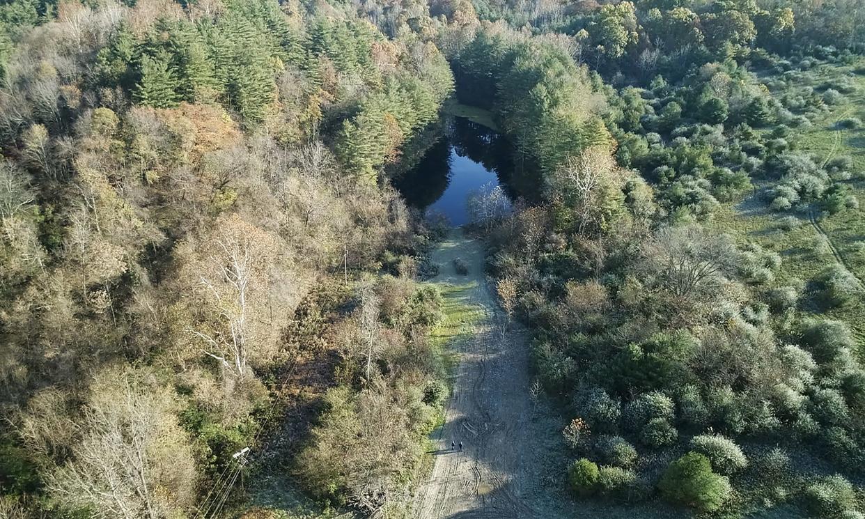 An Aerial view of the tiny home village property. “For our residents it is a lifestyle choice to be in a community located in the heart of the Wayne National Forest with the expectation that the services and the grounds are maintained in the same manner as any similar development,” said Jazzma Quinn, spokesperson for Black Diamond Development.