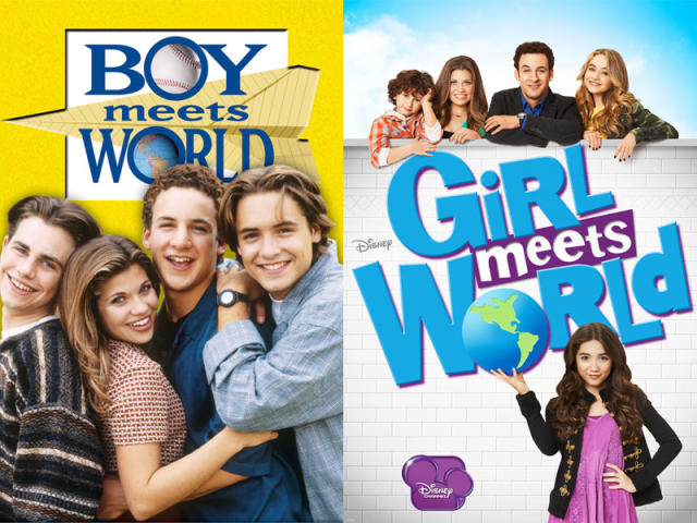 boy meets world logo font