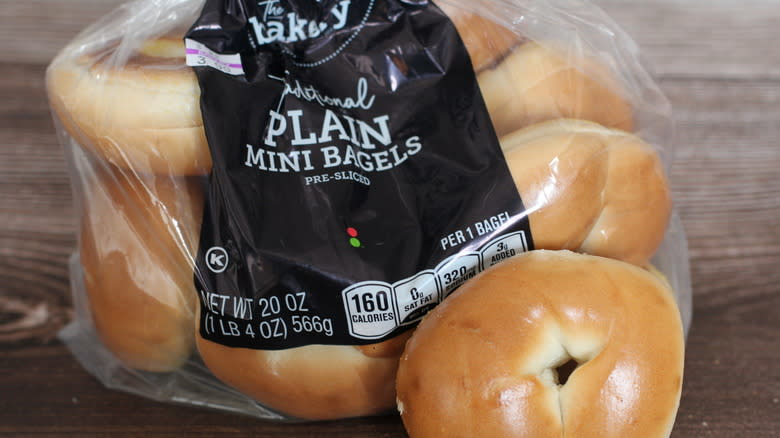 stop and shop bakery mini bagels