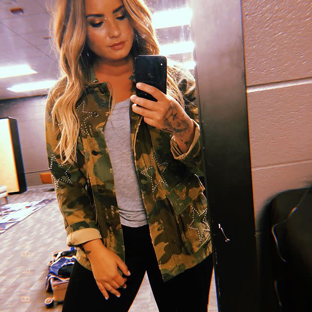 Demi Lovato quiso cambiar de look.<a href="https://www.instagram.com/ddlovato/?hl=en" rel="nofollow noopener" target="_blank" data-ylk="slk:Foto: Demi Lovato/Instagram;elm:context_link;itc:0;sec:content-canvas" class="link "> Foto: Demi Lovato/Instagram</a>