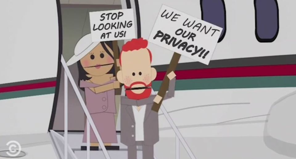 South Park pokes fun at Harry and Meghan in new episode