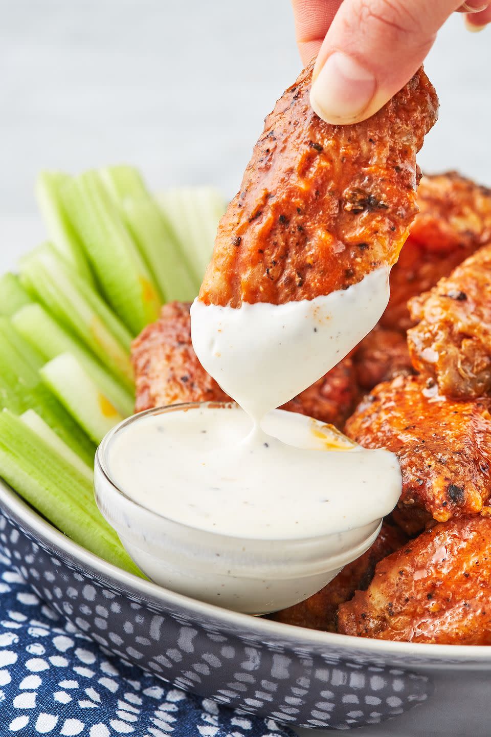 air fryer wings delishcom