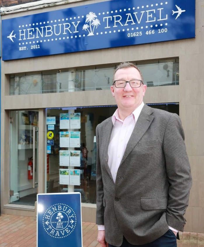 Richard Slater, owner of Henbury Travel