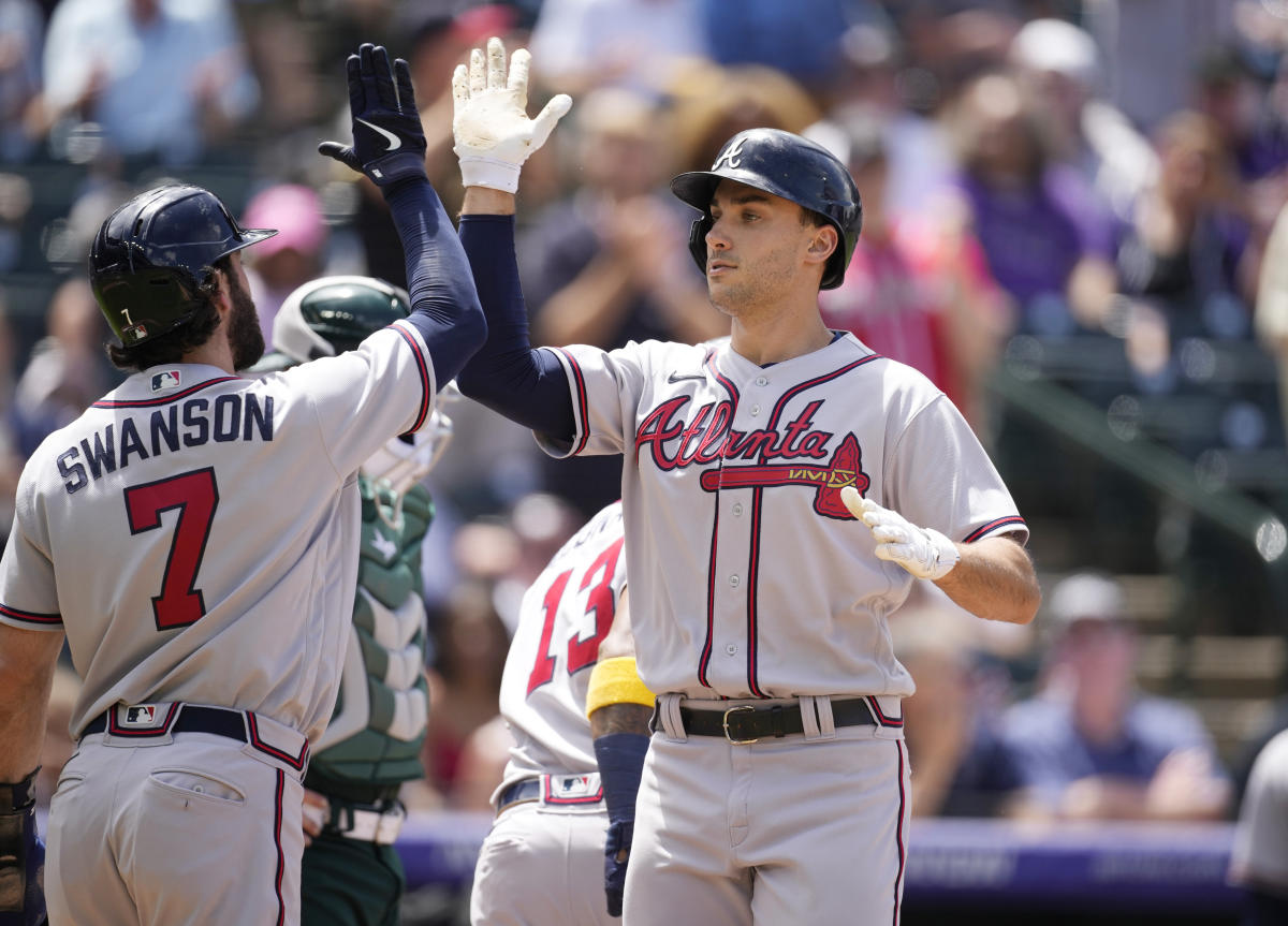 A winning team again Braves top Rockies 87 behind Olson HR