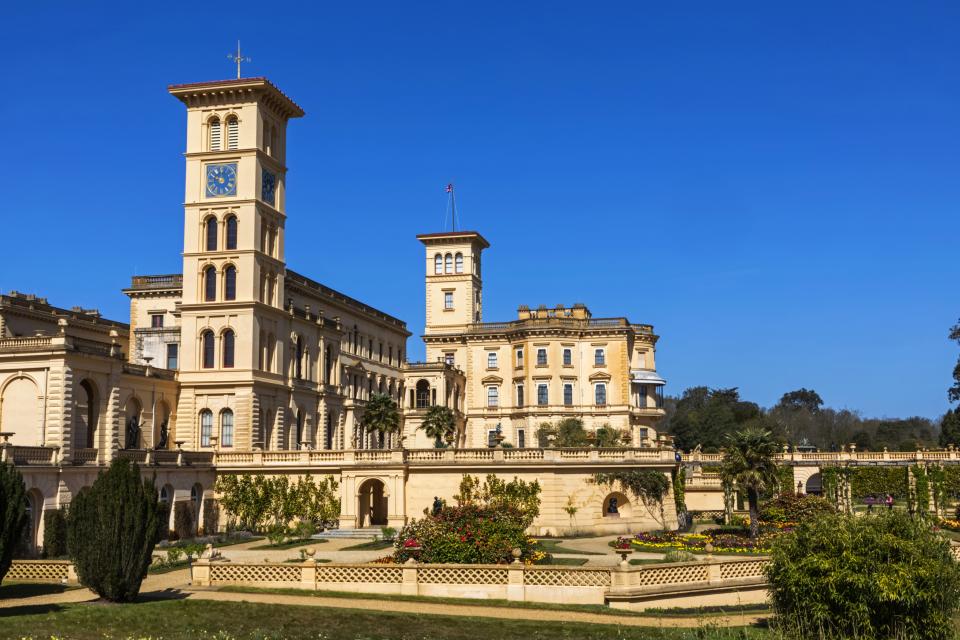 England, Isle of Wight, East Cowes, Osborne House, The Palatial Former Home of Queen Victoria and Prince Albert. (Photo by: Steve Vidler/Prisma by Dukas/Universal Images Group via Getty Images)