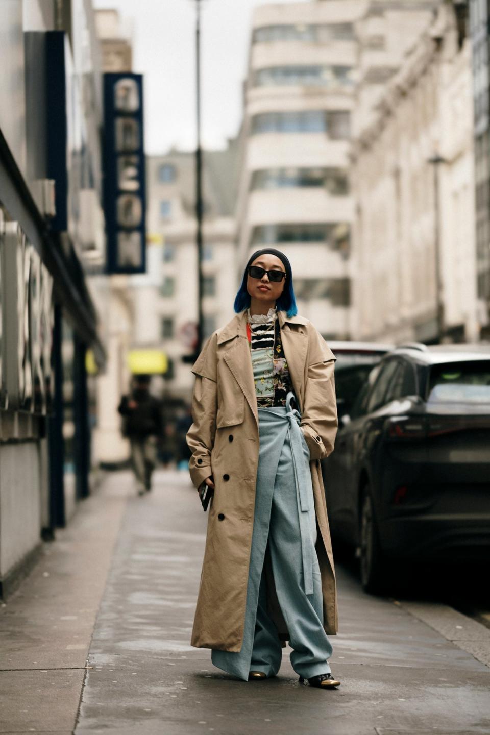 LFW AW23 street style (Valentina Valdinoci / IMAXTREE)