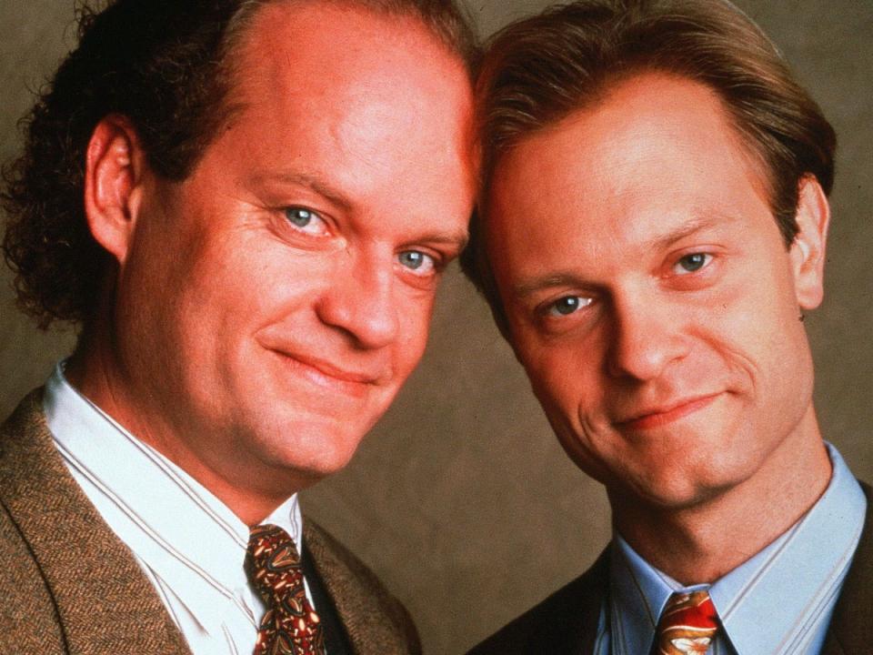 The brothers Crane starred in the original Frasier for 11 seasons (Nbc-Tv/Kobal/Shutterstock)