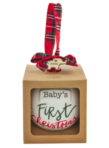 Mud Pie Baby's 1st Christmas 2022 Ornament