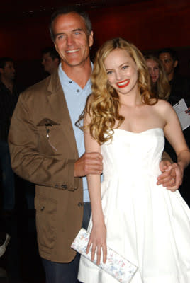 Richard Burgi and Bijou Phillips at the Los Angeles premiere of Hostel: Part II