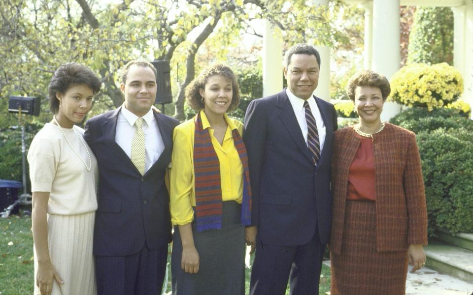 With his family in 1987 - Diana Walker/Time Life Pictures/Getty Images